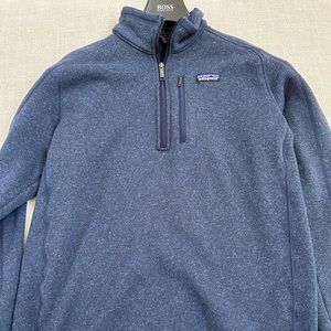 Patagonia Worn Wear Better Sweater 1/4 Zip Fleece Pullover